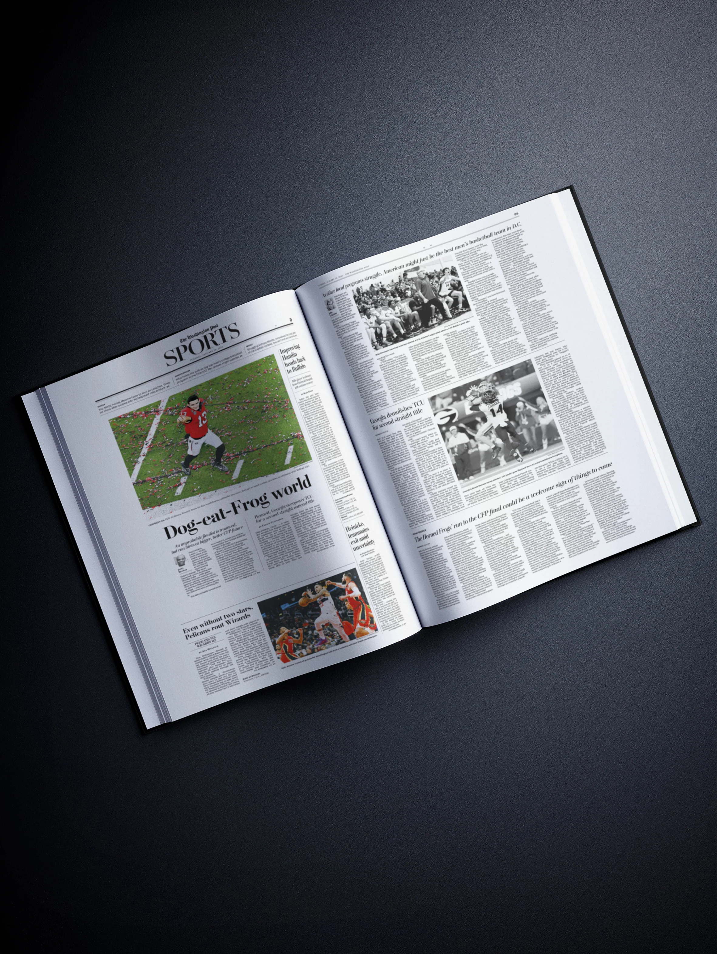 The College Football History of Georgia Bulldogs Washington Post Edition - Image 8