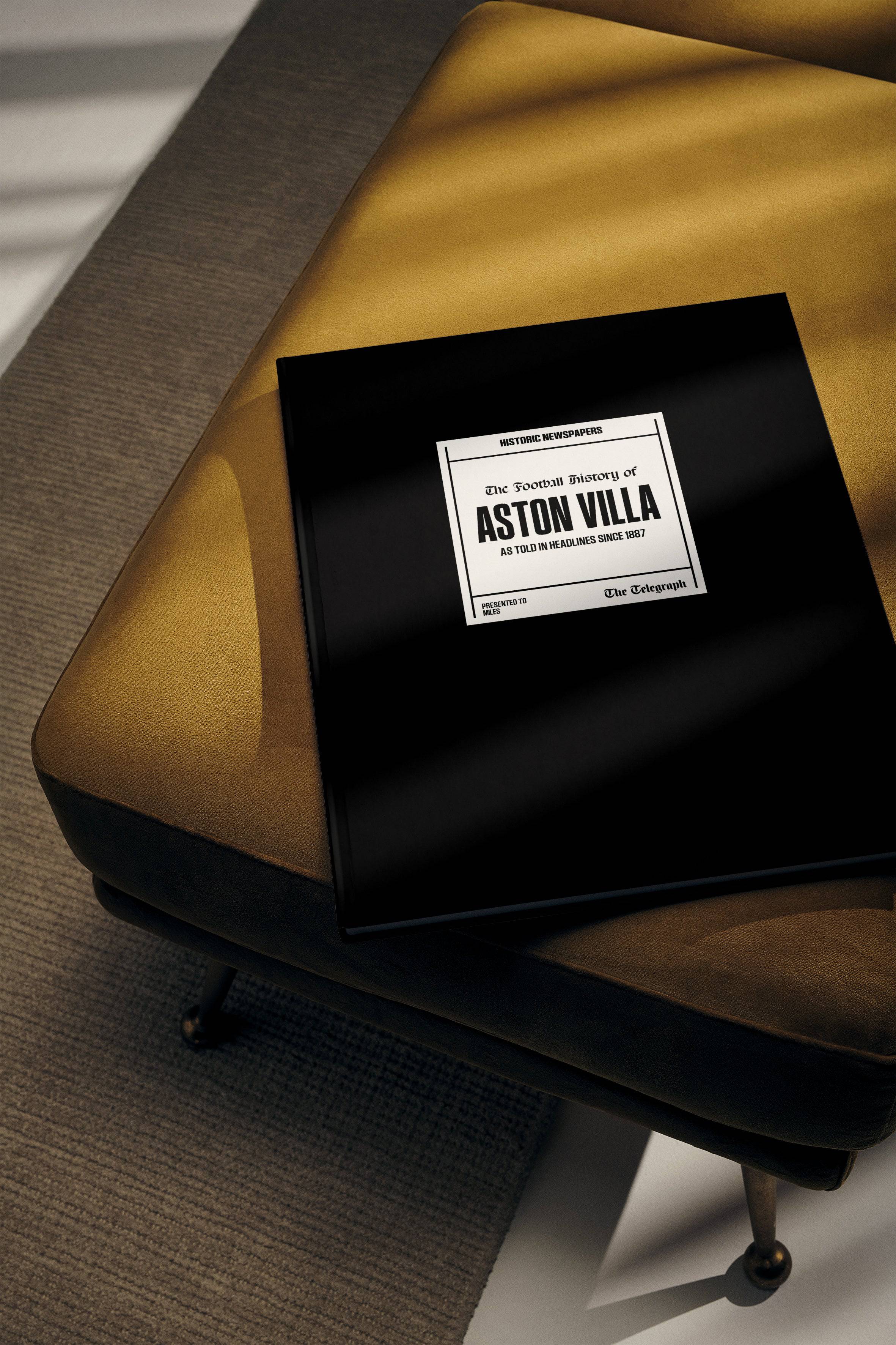The Football History of Aston Villa Telegraph Edition Book - Image 4