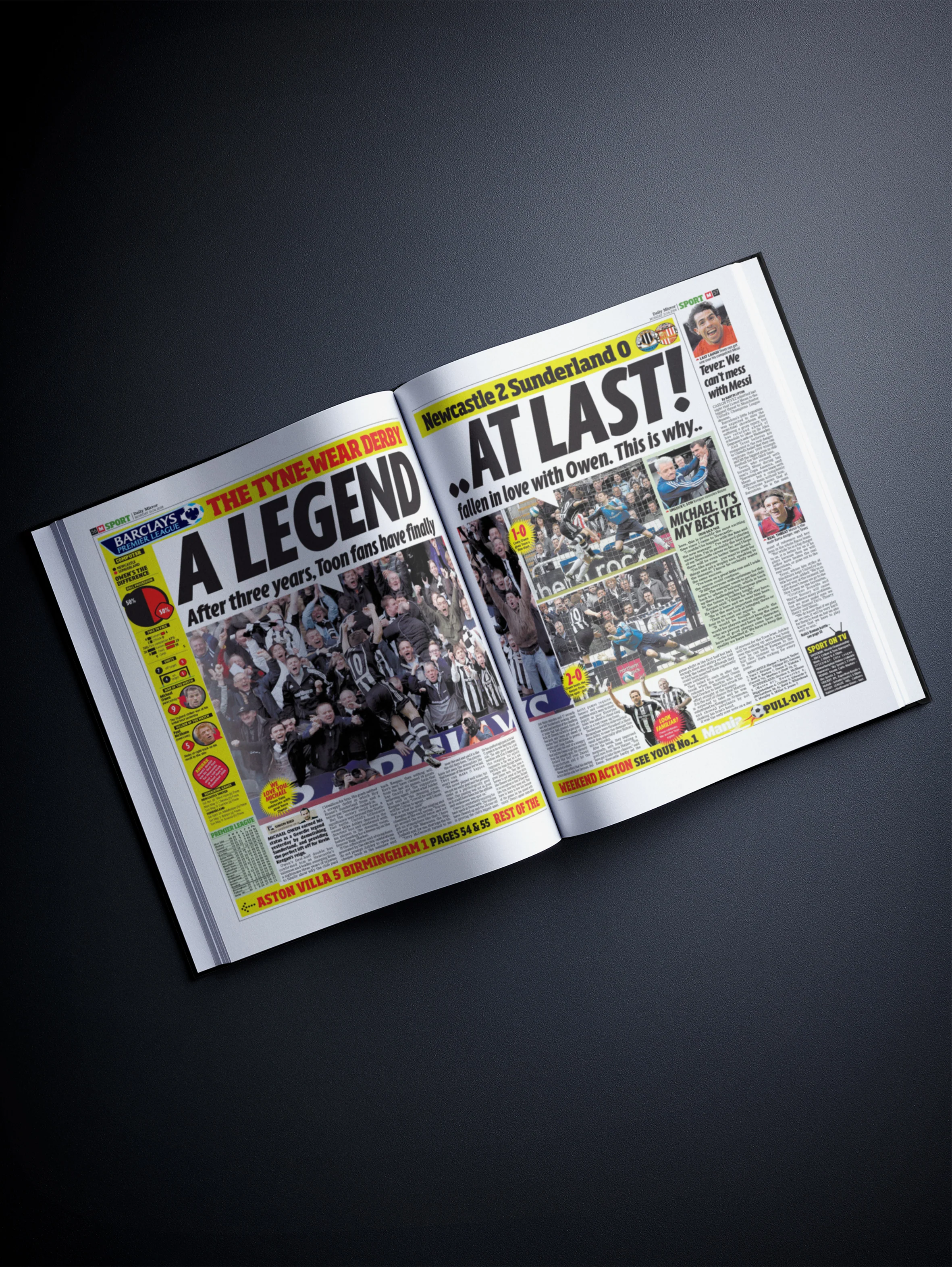 The Football History of Newcastle Book - Image 5